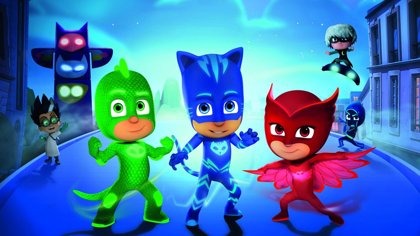 pj masks live graphic
