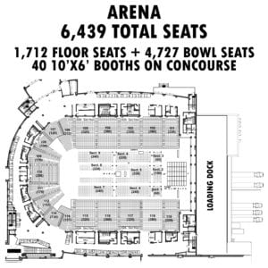 arena floor blueprint design graphic