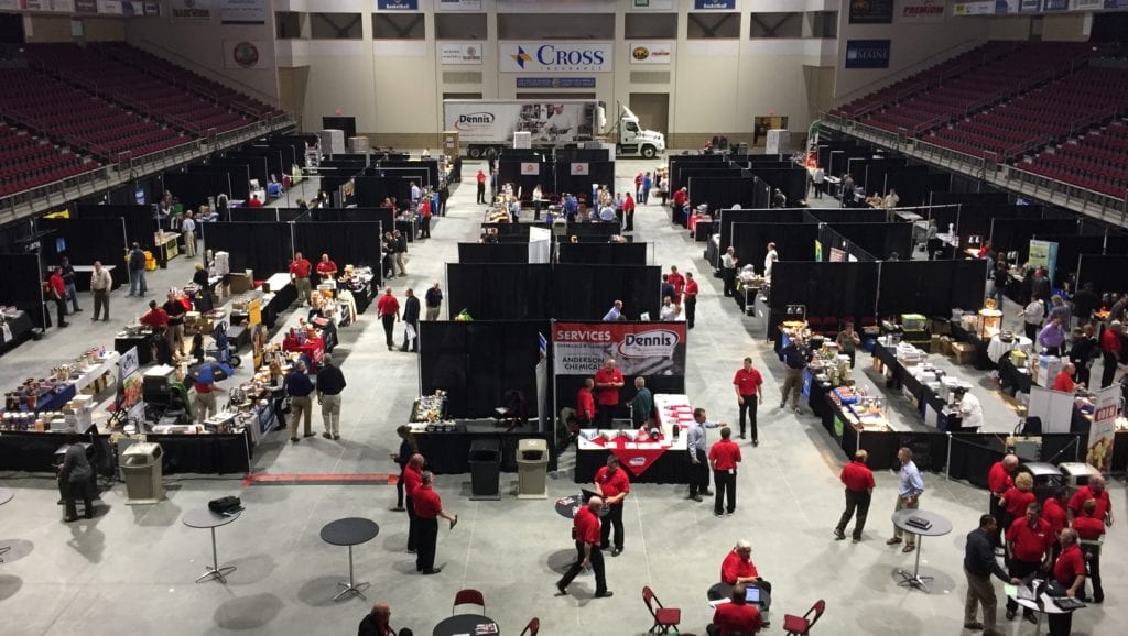 photo of cross insurance center arena during a convention