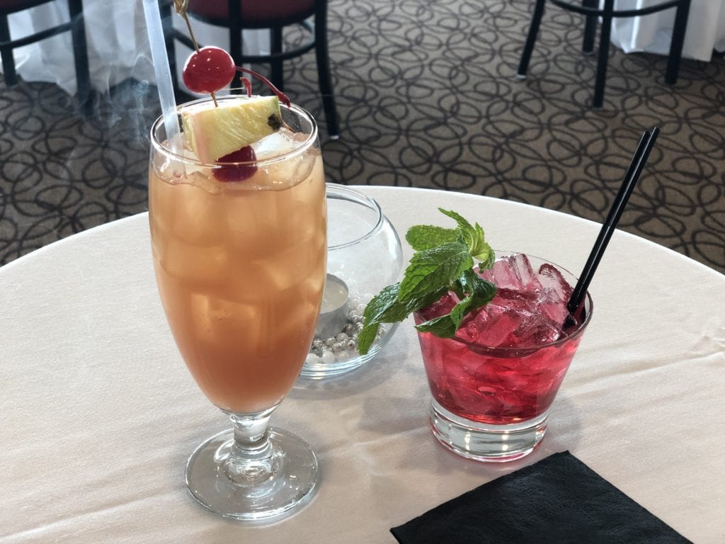 photo of mixed drinks on a table