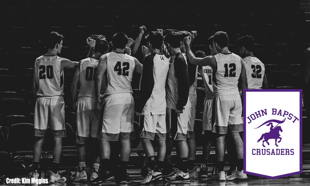 photo of john bapst crusaders boys basketball players