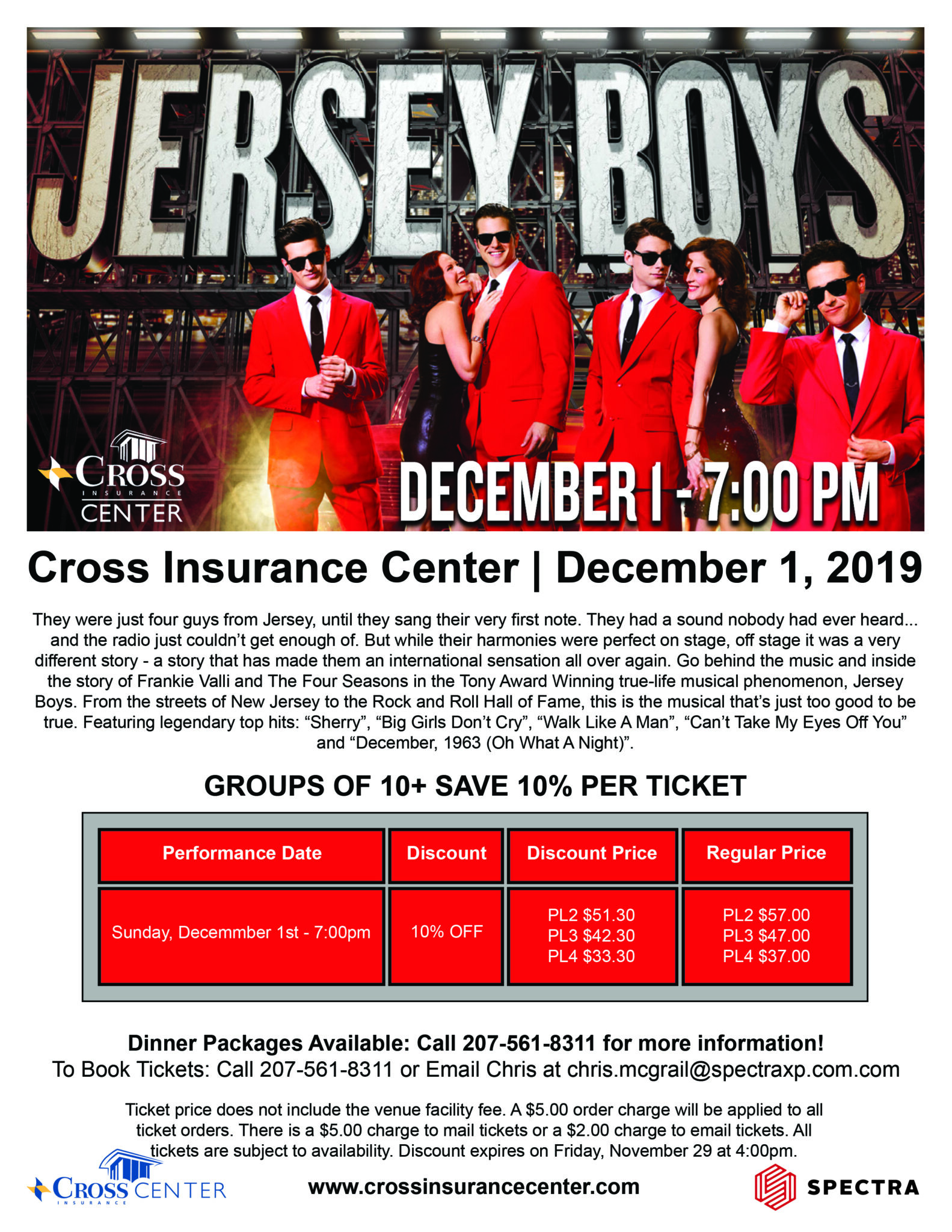 jersey boys ticket deals