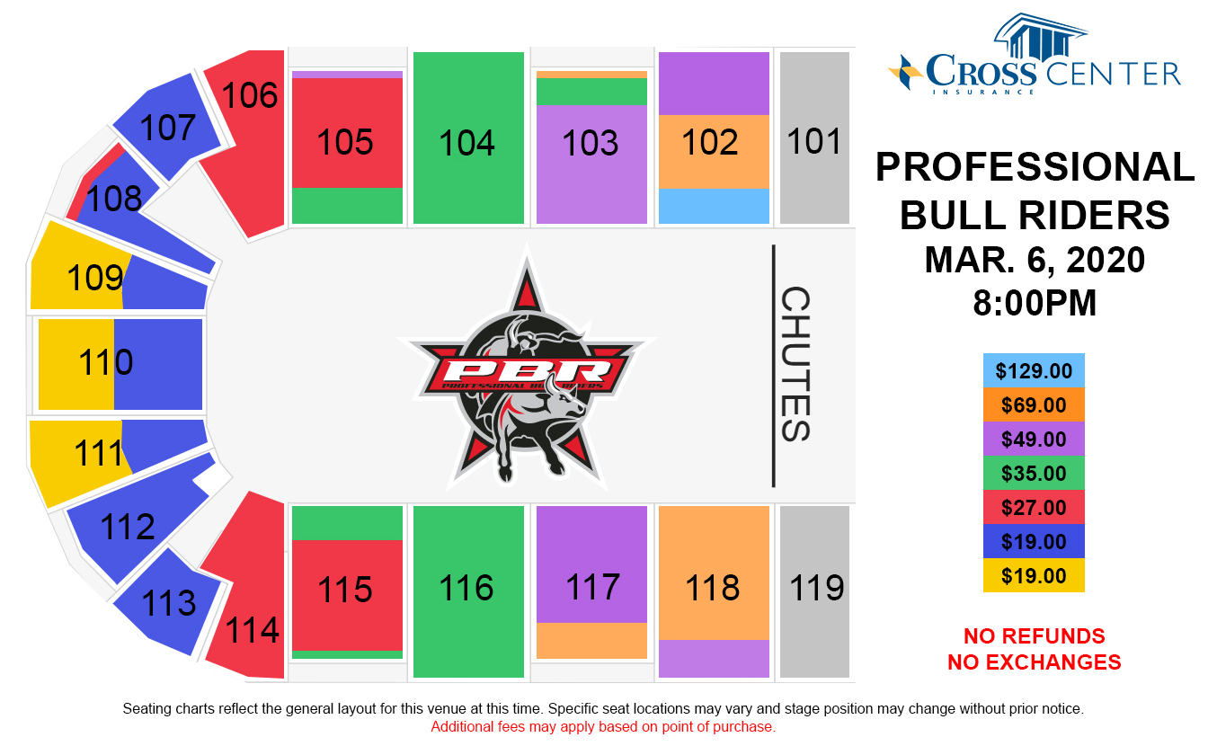 Pbr World Finals Seating Chart