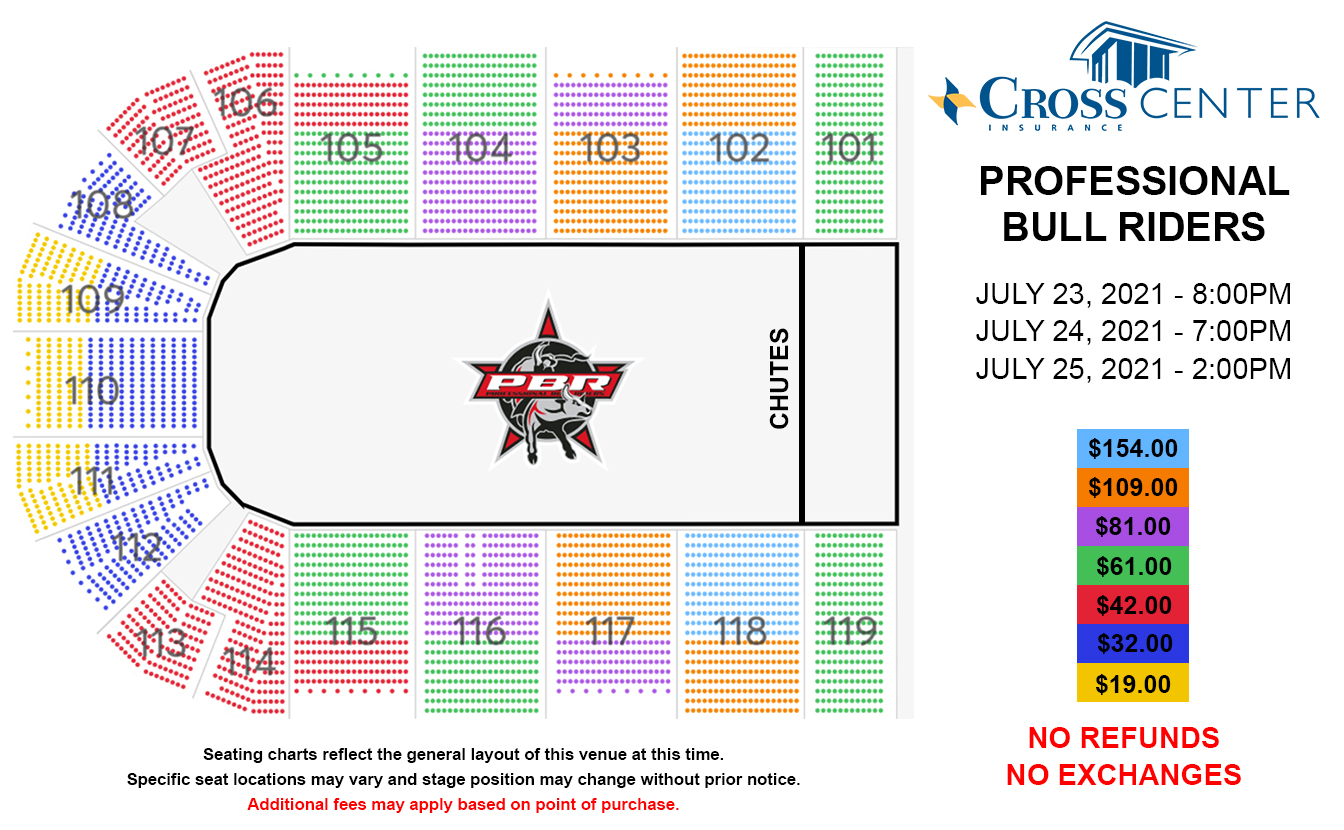 PROFESSIONAL BULL RIDERS Cross Insurance Center