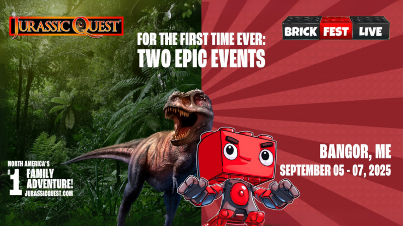 Jurassic Quest With Brick Fest Live